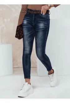 Women's jeans BLUEDEN with belt Dstreet UY2317