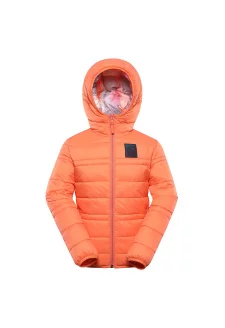 Dětská oboustranná bunda hi-therm ALPINE PRO DOUWO fresh salmon varianta pc