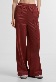 Ladies Pin Tuck Track Pants darkrust