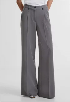 Ladies Wide Leg Trousers cloudgrey