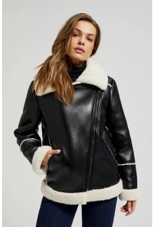 WOMEN'S JACKETS Z-KU-4522 BLACK