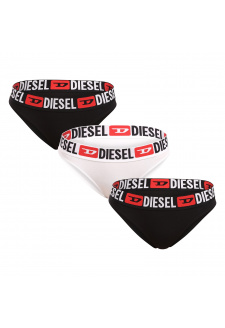 3PACK women's panties Diesel multicolored