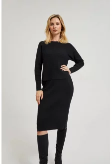 WOMEN'S SKIRT Z-SC-4501 BLACK