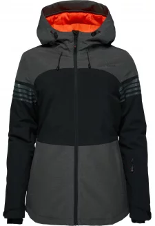 Women's ski jacket LOAP LAWELA Black/Dark Grey