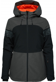 Women's ski jacket LOAP LAWELA Black/Dark Grey