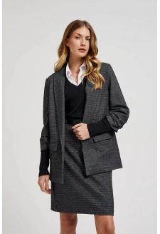 WOMEN'S JACKETS Z-MR-4514 D.GRAY