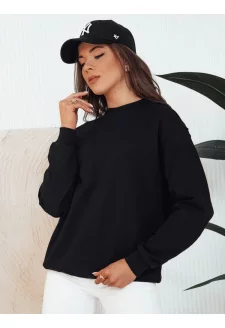 Women's sweatshirt SWAN black Dstreet BY1286