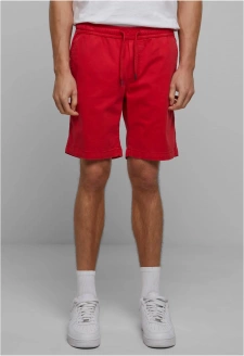 Stretch Twill Joggshorts cityred