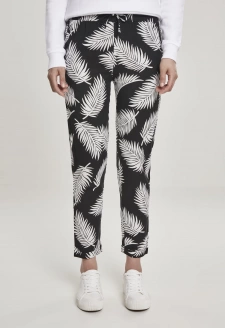 Ladies Elastic Waist AOP Pants frond