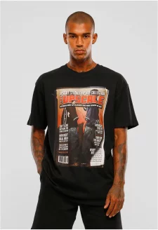 Upscale Magazine Oversize Tee black