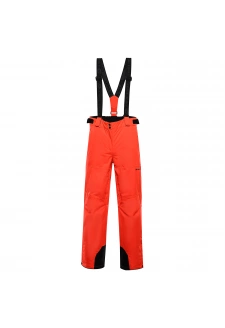 Dámské lyžařské kalhoty ALPINE PRO EDESA 2 neon red