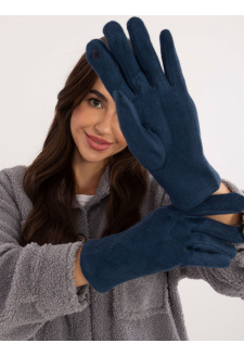 Dark blue insulated gloves