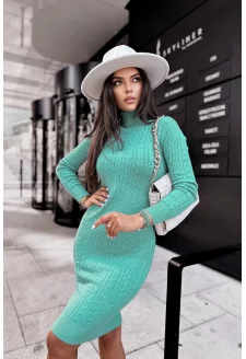 Sweater Dress DREAMY Green MY2014