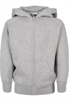 Boys Zip Hoody grey