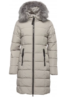 Women's coat LOAP TASLIRA Beige