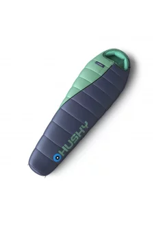 Synthetic winter sleeping bag Emotion blue/mint