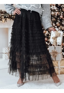 Maxi skirt PASTELLA black Dstreet CY0472