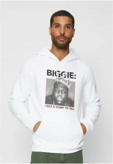 Biggie Crown Hoody white