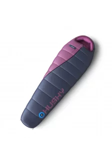 Synthetic winter women's sleeping bag Ladies Motion blue/pink