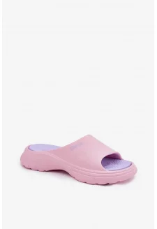 Piankowe Klapki Damskie Big Star RR274A587 Różowe