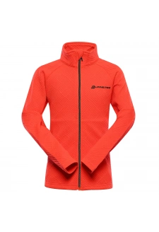 Dětská sportovní mikina ALPINE PRO DOZERO 2 neon red