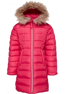 Girls' winter coat LOAP INDALA Pink