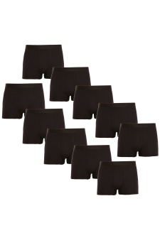 10PACK men's boxers Nedeto black