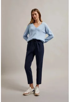 WOMEN'S TROUSERS Z-SP-4522 DARK BLUE