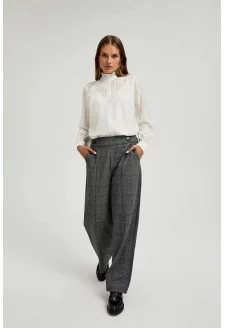 WOMEN'S TROUSERS Z-SP-4508 D.GRAY