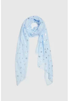 WOMEN'S SCARF L-SZ-4613 L.BLUE