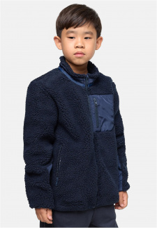 Boys Sherpa Jacket midnightnavy