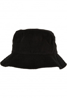 Frottee Bucket Hat black