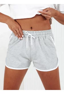 Women's sports shorts TOP SPORT light gray Dstreet SY0406