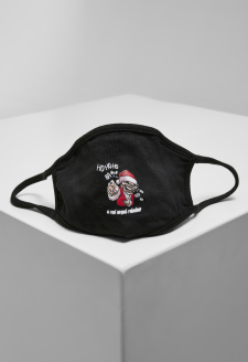 Ugly Santa Face Mask black