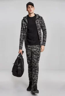Interlock Camo Zip Jacket dark camo