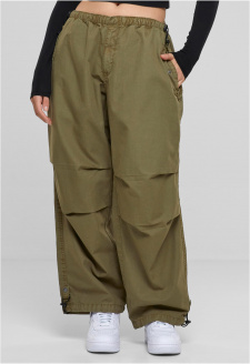 Ladies Cotton Parachute Pants tiniolive