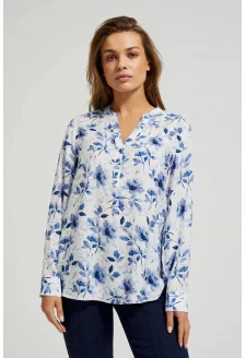 WOMEN'S SHIRT Z-KO-4510 WHITE