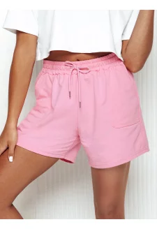 Women's sports shorts PELLA pink Dstreet SY0410