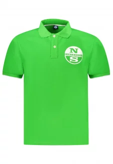 PÁNSKE PÁNSKE POLO S KRÁTKYMI RUKÁVMI NORTH SAILS ZELENÉ