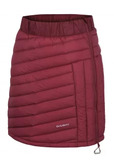 Women's down skirt Frozy L faded bordo