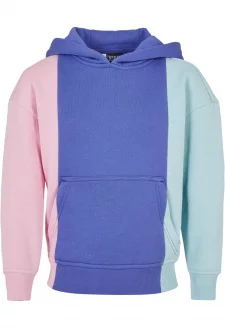 Girls Tripple Hoody girlypink/purpleday/oceanblue