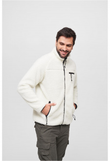 Teddyfleece Jacket white