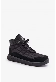 Insulated Men's Winter Lace-up Boots Progress Black