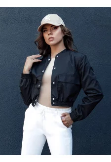 Women's transitional jacket KADYS black Dstreet TY4399