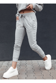 Women's sweatpants RELAX MODE light gray Dstreet UY2137