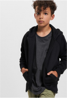 Boys Zip Hoody black