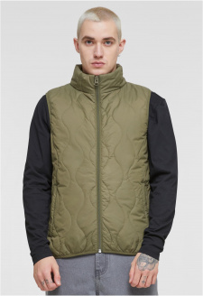 Mens Super Light Bubble Vest olive