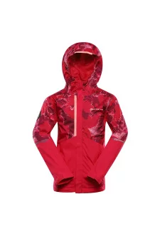 Dětská bunda s ptx membránou ALPINE PRO NOREMO 2 anemone varianta pa
