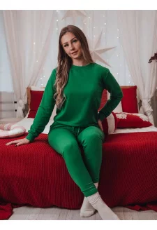 Women's tracksuit set MILIAN green Dstreet AY1116