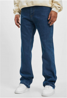 DEF Straight Loose Fit Denim midblue washed